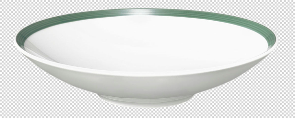LIFE Nature "Baumstruktur grün" Pasta-/Suppenteller 23cm.